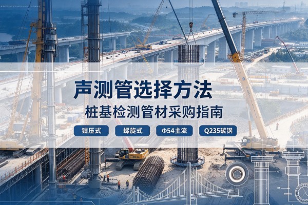 遂平声测管选型标准