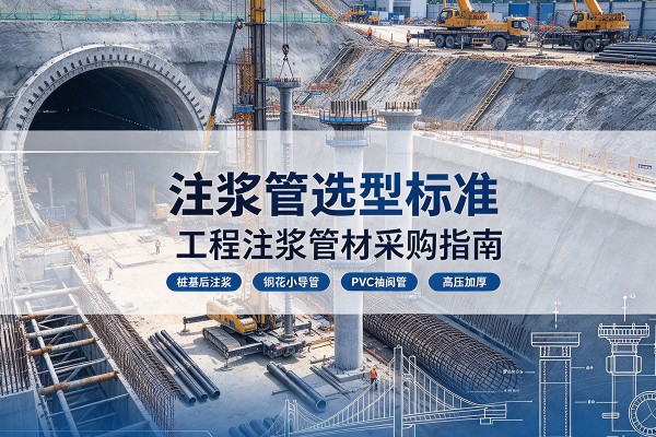 遂平注浆管选型标准