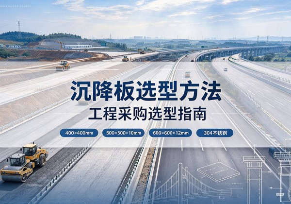 遂平沉降板选择方法